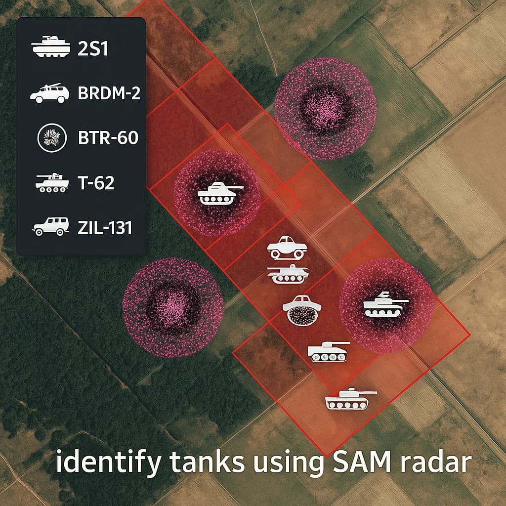 AI target detection overlay